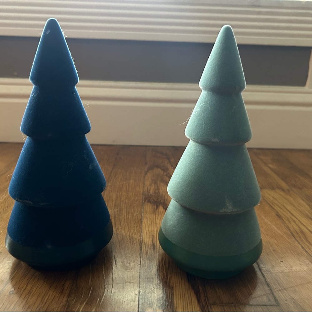 Velvety Christmas trees